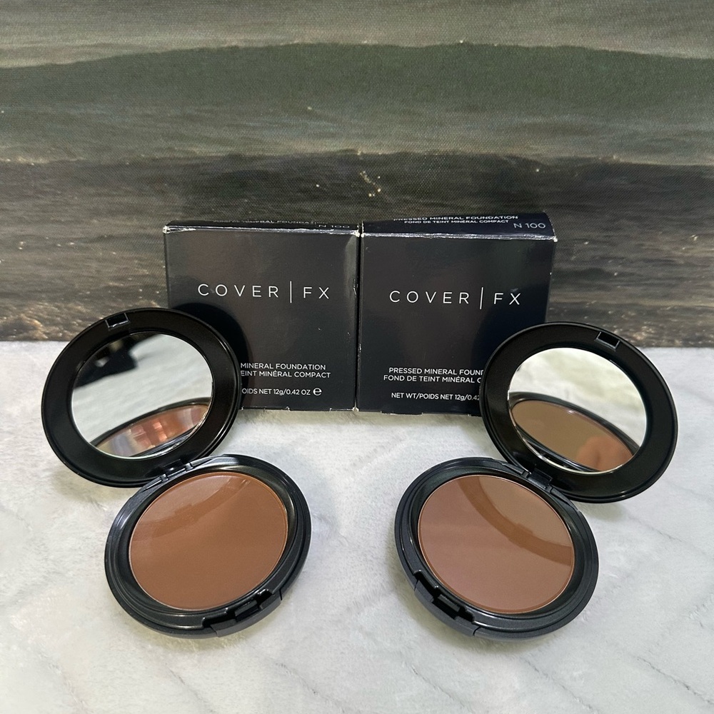 New - Two Cover FX Pressed Mineral Foundation N 100 Full Size